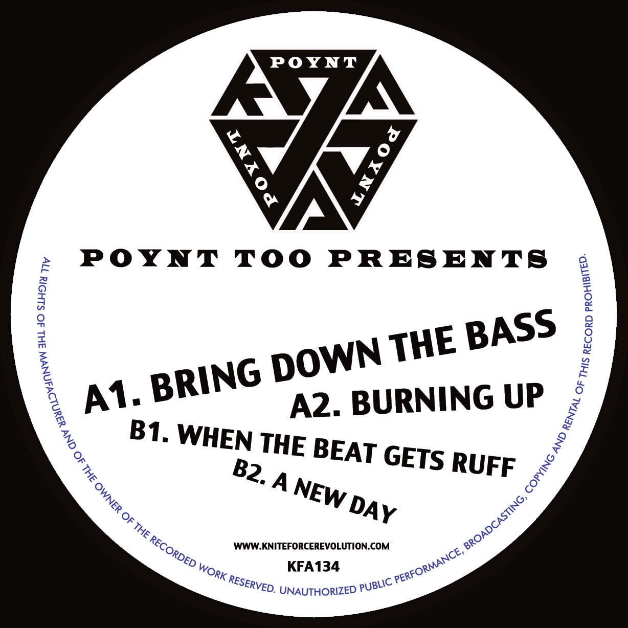 Poynt Too - Bring Down The Bass [Colour Vinyl]