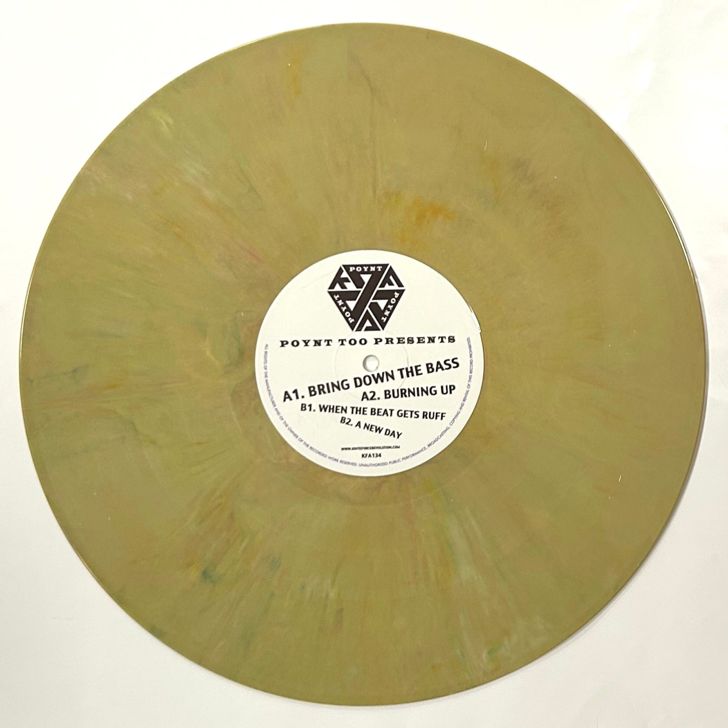 Poynt Too - Bring Down The Bass [Colour Vinyl]