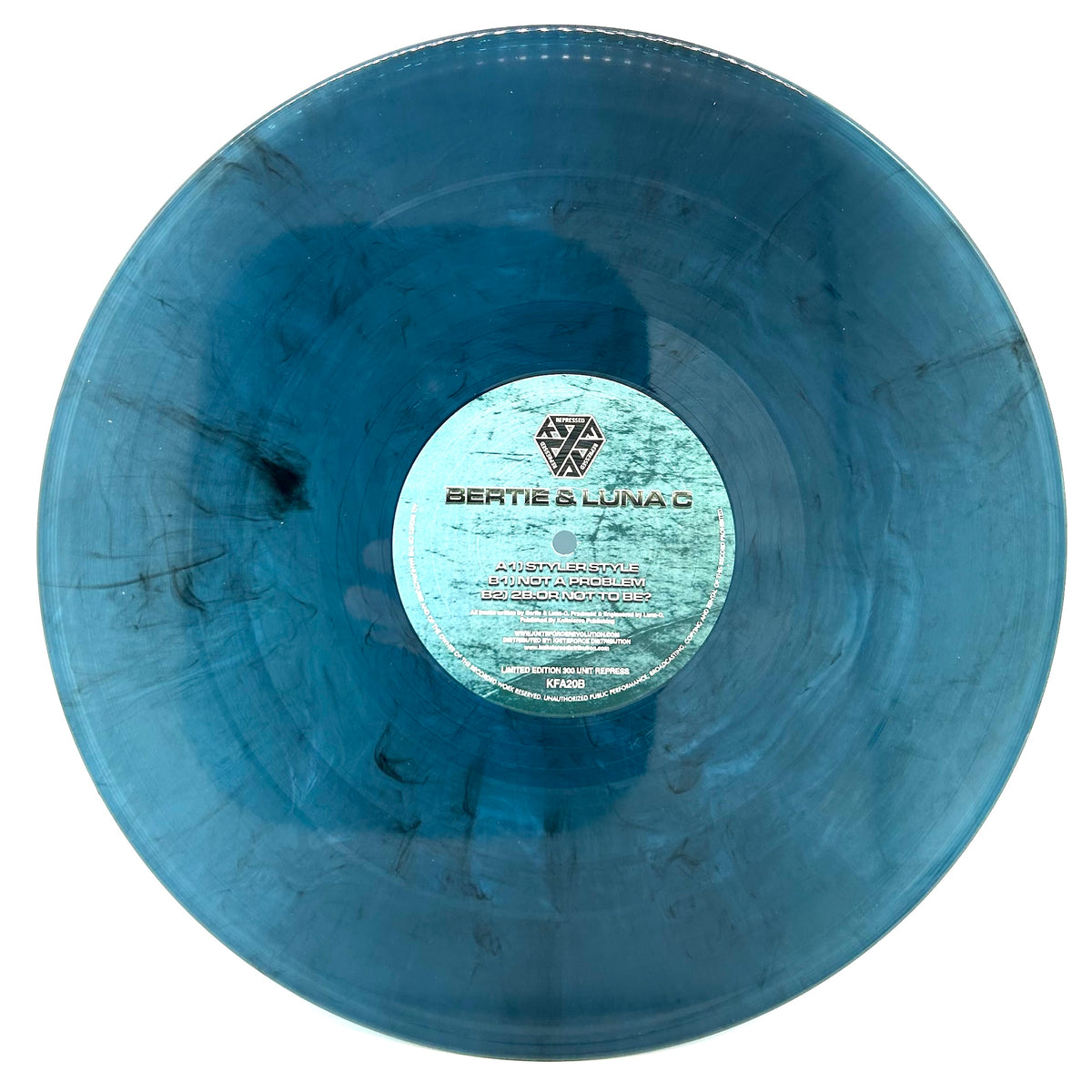 Bertie & Luna-C - Styler Style (Blue Smoked Marble Vinyl Version)