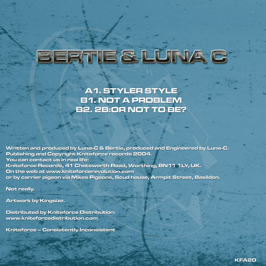 Bertie & Luna-C - Styler Style (Black Vinyl)