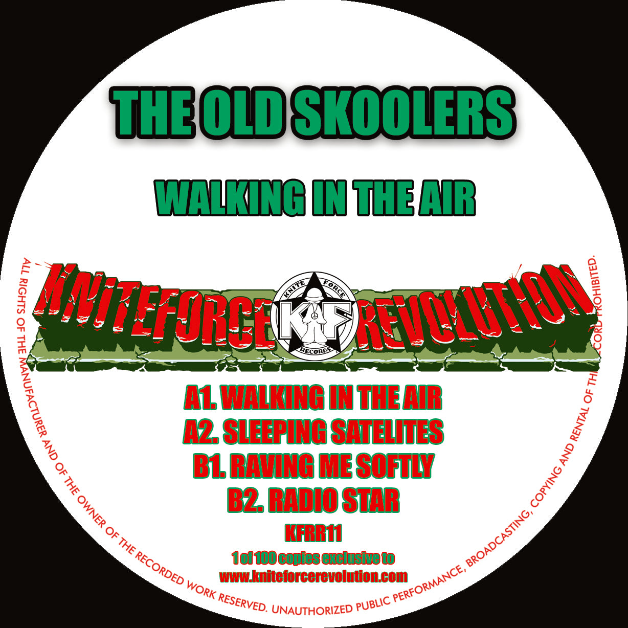 The Old Skoolers - Walking In The Air (Colour Vinyl Version)