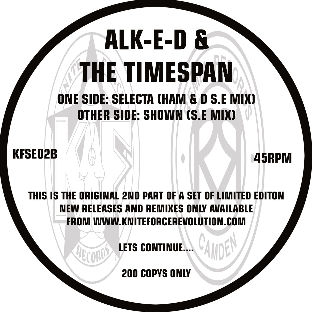 Various Artists - Kniteforce Special Edition Volume 2 (10" Vinyl)
