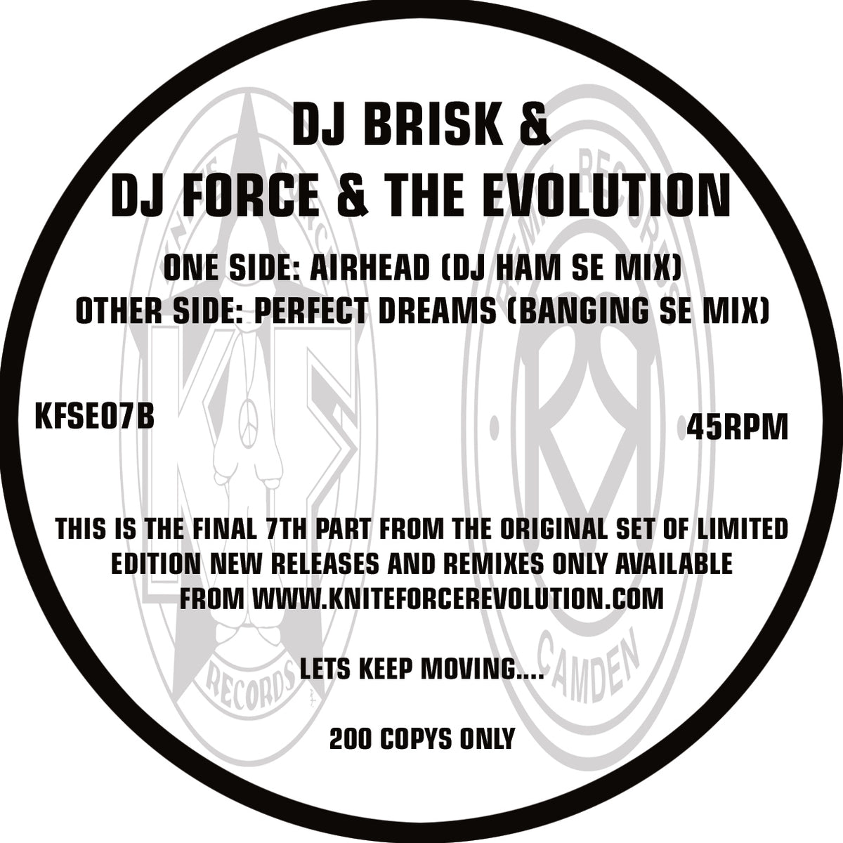Various Artists - Kniteforce Special Edition Volume 7 (10" Vinyl)