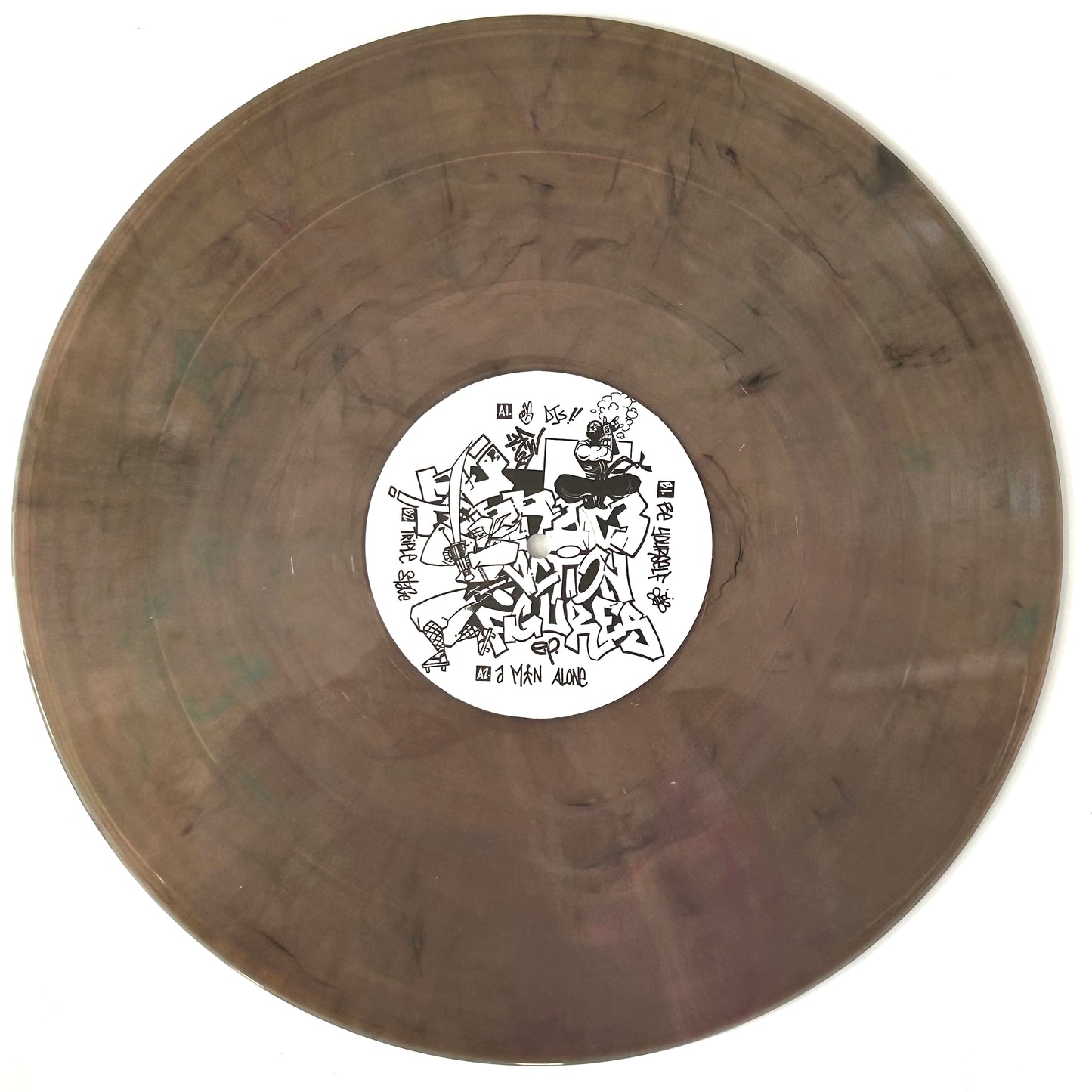 DJ Terrace - Action Figures EP (Dark Smoked Vinyl)