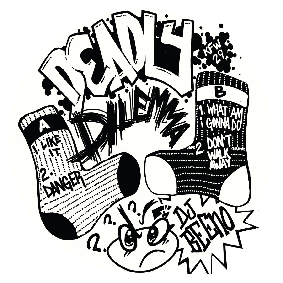 Dj Beeno - Deadly Dilemma (Random Awesome Color Version)