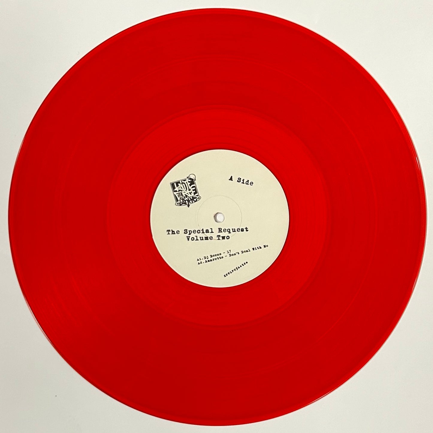 Various Artists - The Special Request Volume 2 (2 x 12" Clear Red Vinyl)