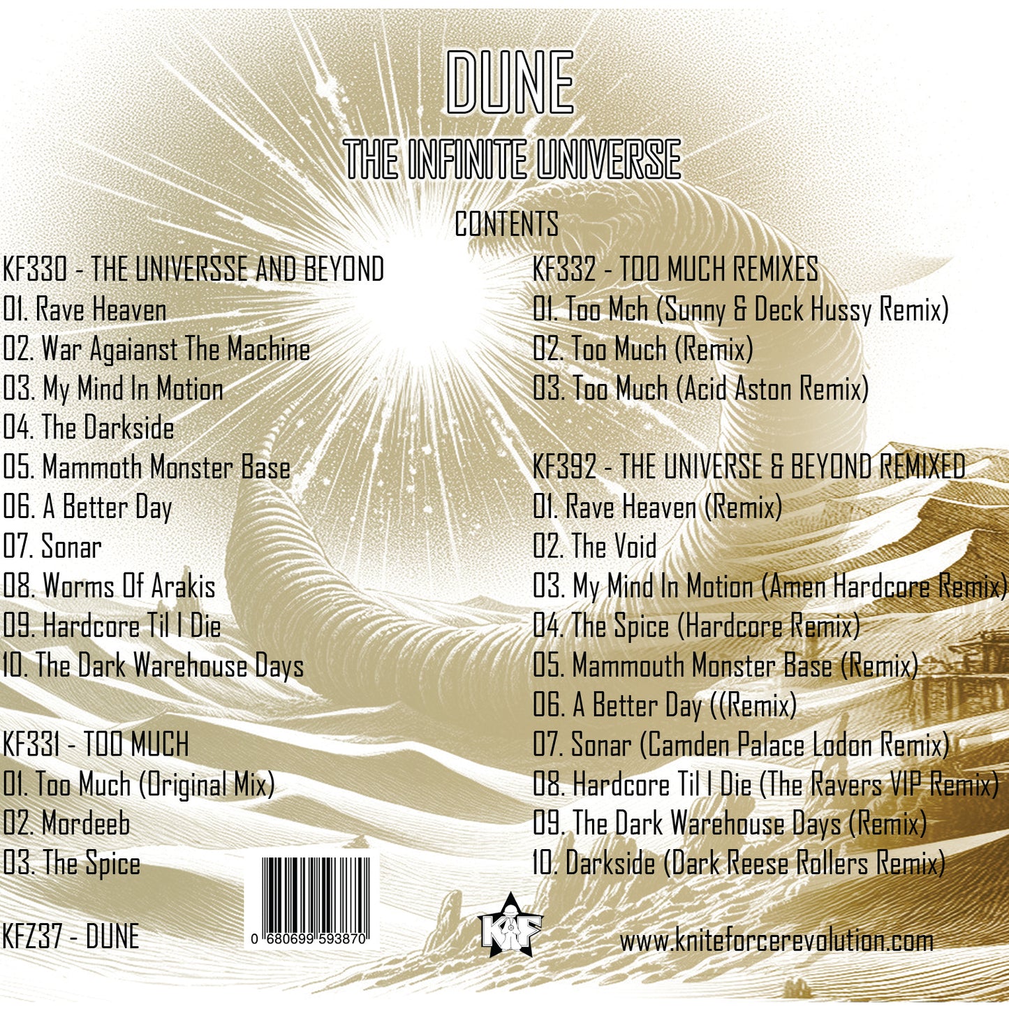 Dune - The Infinite Universe (USB)