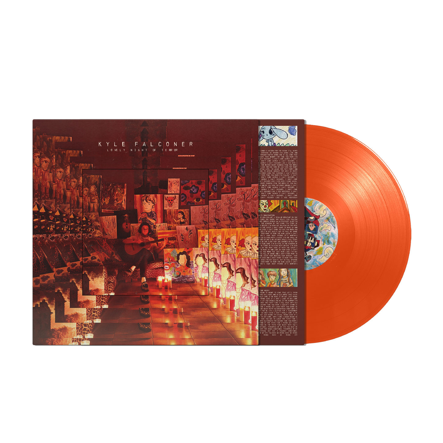 Kyle Falconer - Lovely Night Of Terror [Orange Colour LP in Gatefold Jacket]