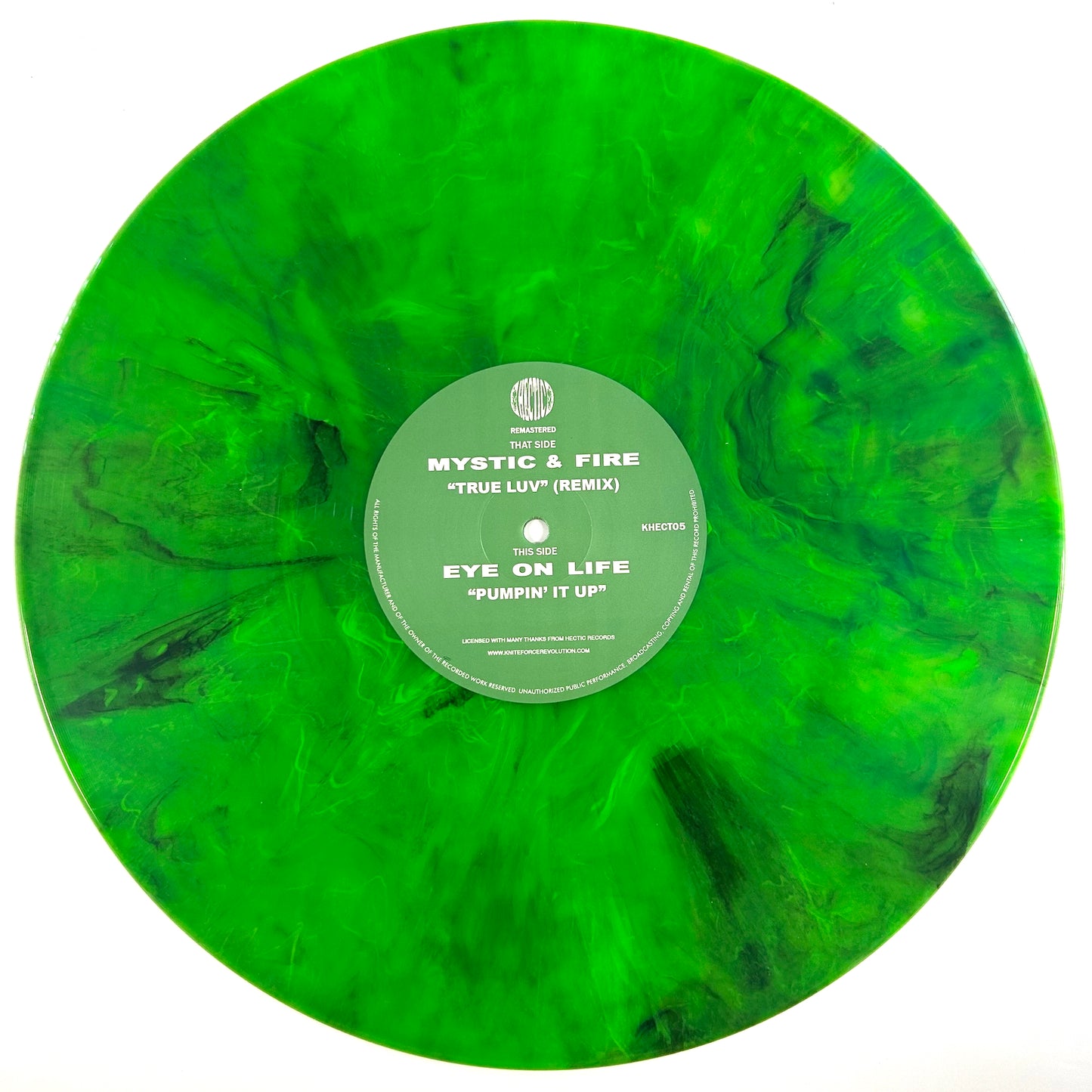 Mystic & Fire / Eye On Life - Tru Love / Pumpin It Up EP (Smoked Green Vinyl)