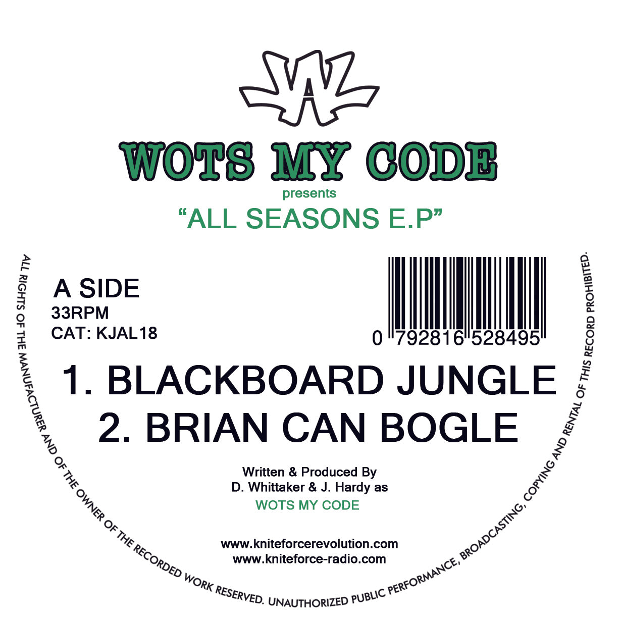 Wots My Code - All Seasons EP
