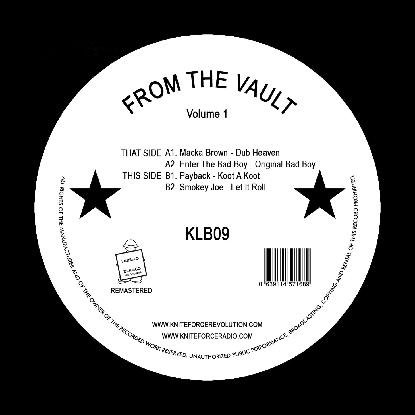Various Artists - From The Vault Vol. 1 EP