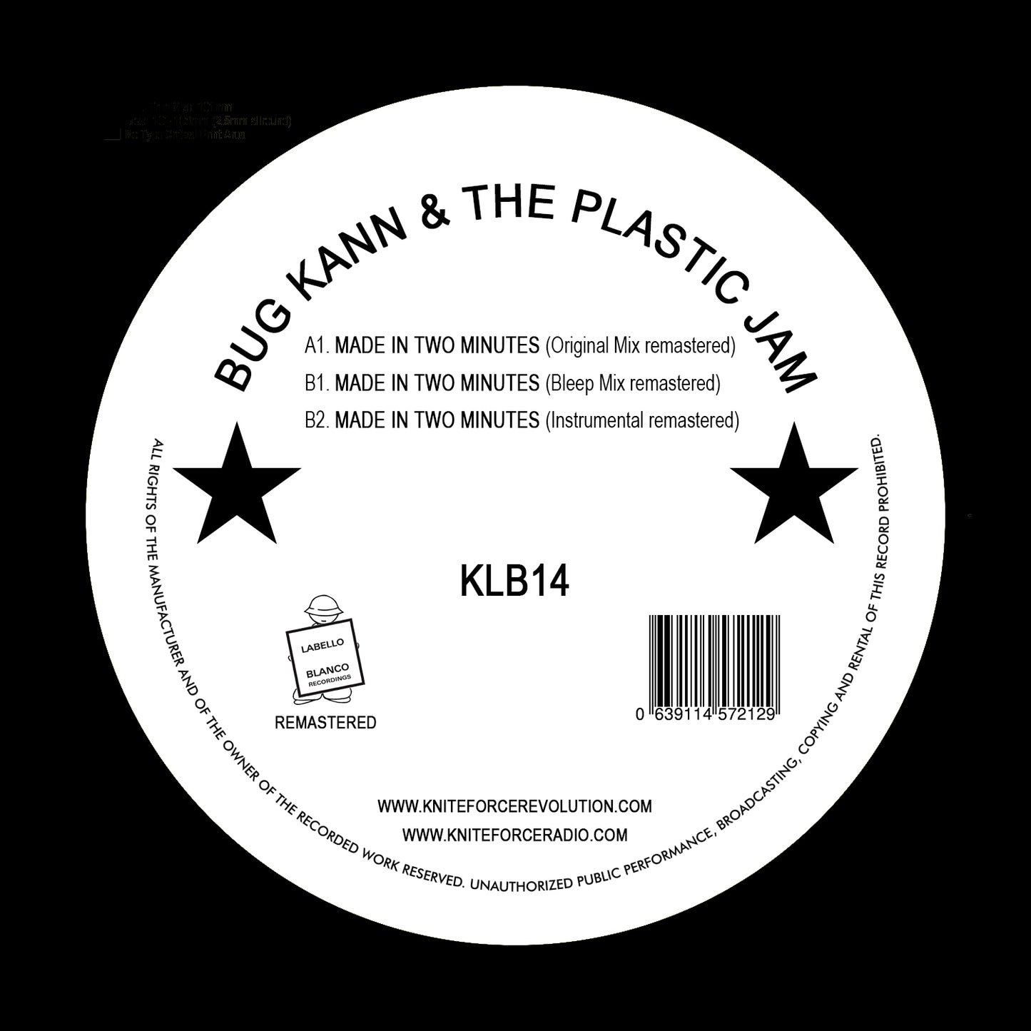 Bug Kann And The Plastic Jam - Made In Two Minutes (Remastered)