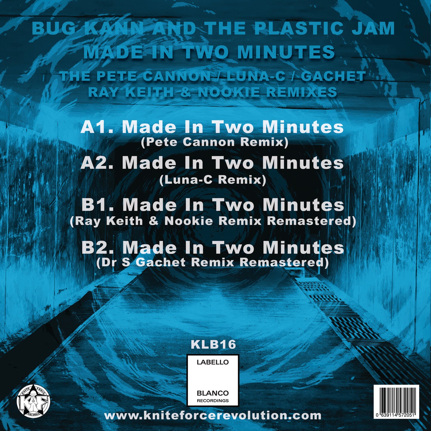 Bug Kann And The Plastic Jam - Made In Two Minutes (The Pete Cannon / Luna-C / Gachet / Ray Keith & Nookie Remixes)