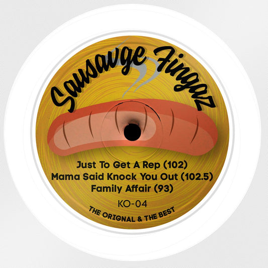 Sausage Fingaz - Knock Outs Vol 4. [7” WHITE vinyl]