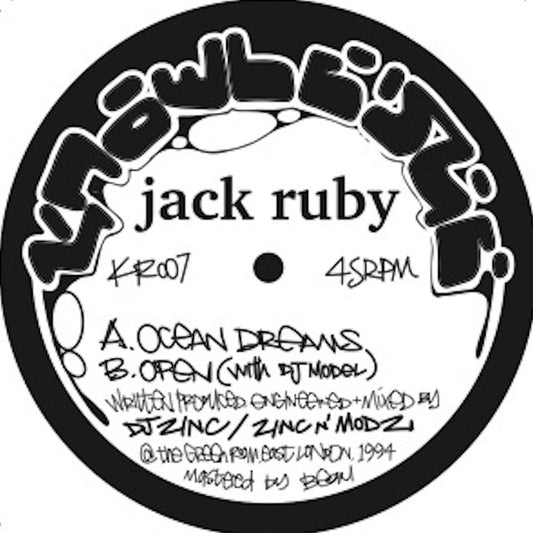 Jack Ruby - Ocean Dreams / Open EP