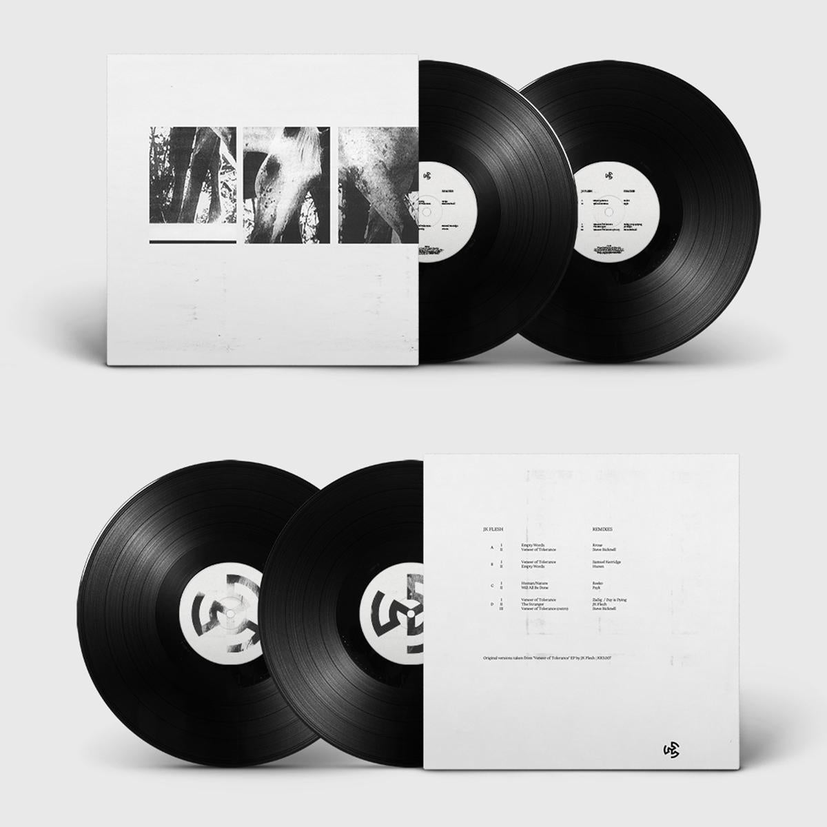 JK Flesh - Veneer of Tolerance Remixes [printed sleeve]