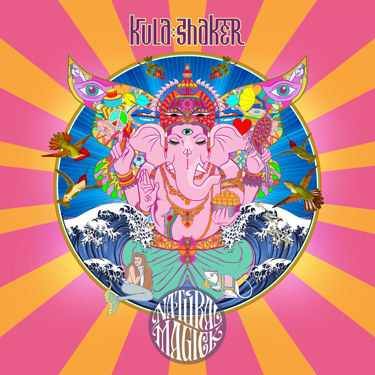 Kula Shaker - Natural Magick [Tie Dye LP]