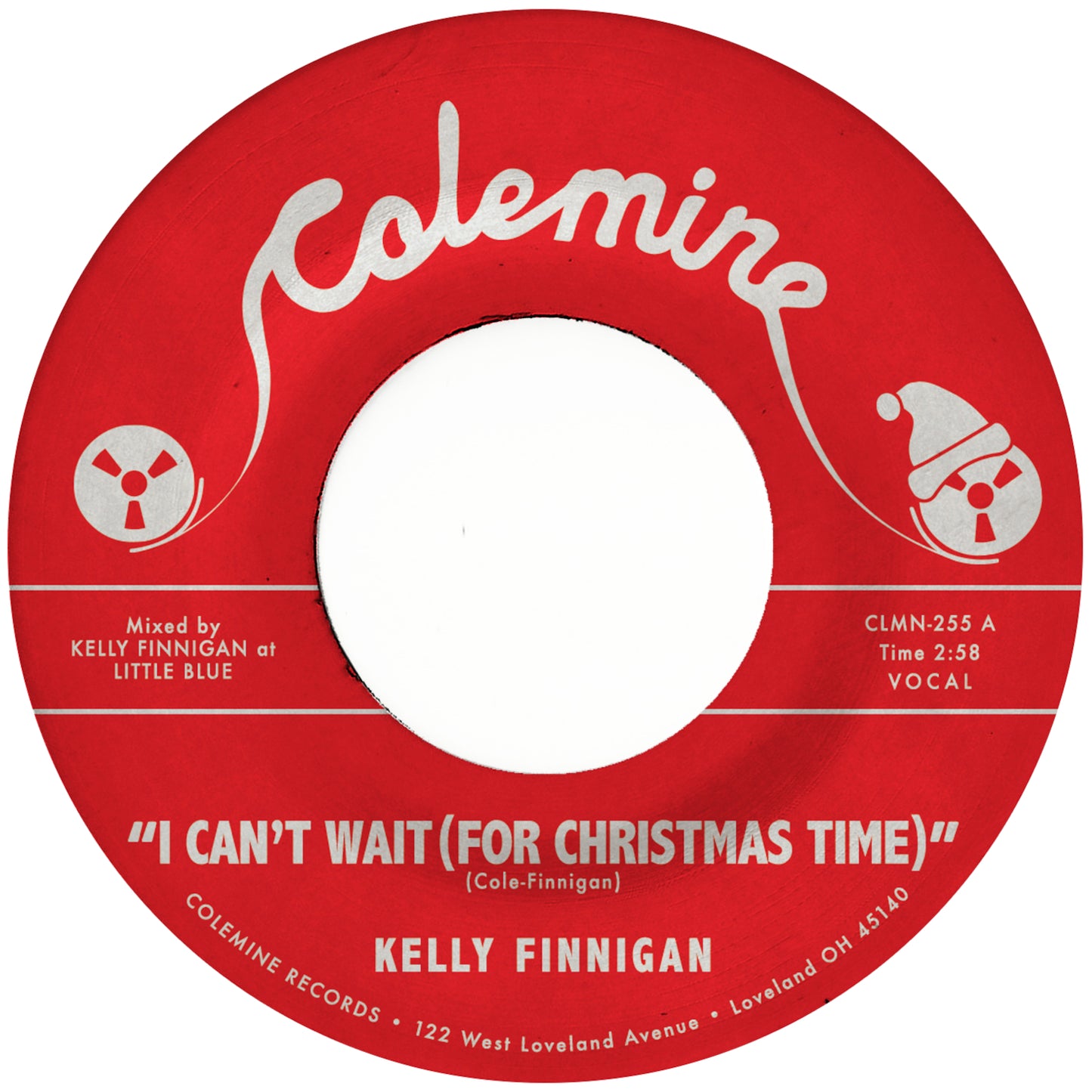 Kelly Finnigan - I Can't Wait (For Christmas Time) / Snowy Night In Ohio [7" Single]