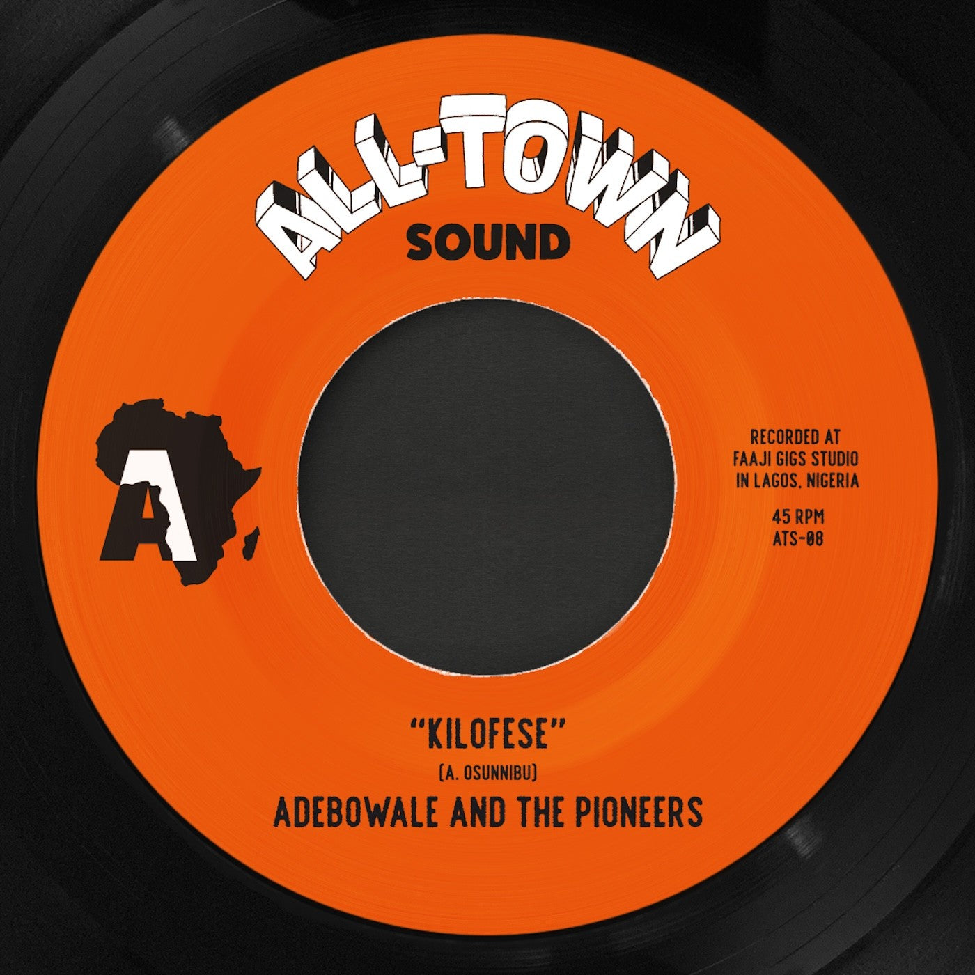 Adebowale and the Pioneers - Kilofese / Unnecessary Visitor (Bamia Remix) [7" Single]