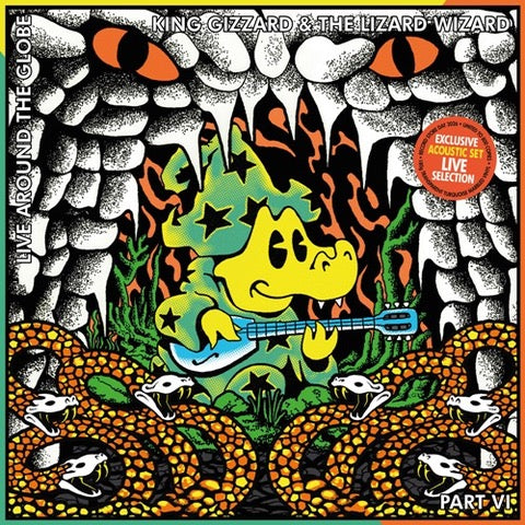 King Gizzard & The Lizard Wizard - Live Around The Globe - Part VI: The Acoustic Concert [transparent turquoise marbled vinyl] (RSD 2026)