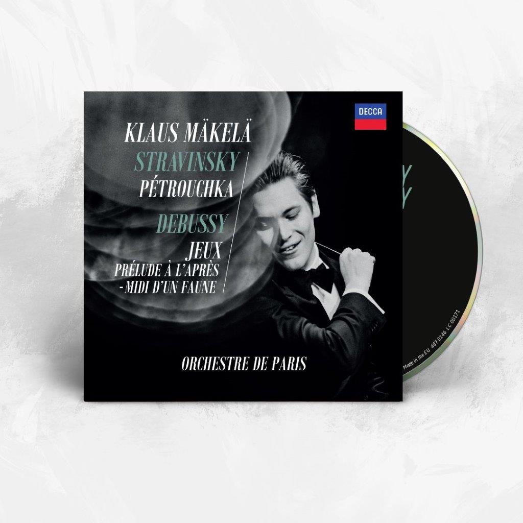 KLAUS MÄKELÄ  – STRAVINSKY – PÉTROUCHKA/DEBUSSY – JEUX & PRÉLUDE À L APRÈS-MIDI D’UN FAUNE [CD]