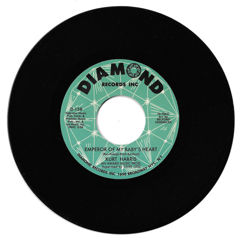 KURT HARRIS - Emperor Of My Baby's Heart [7" Vinyl]