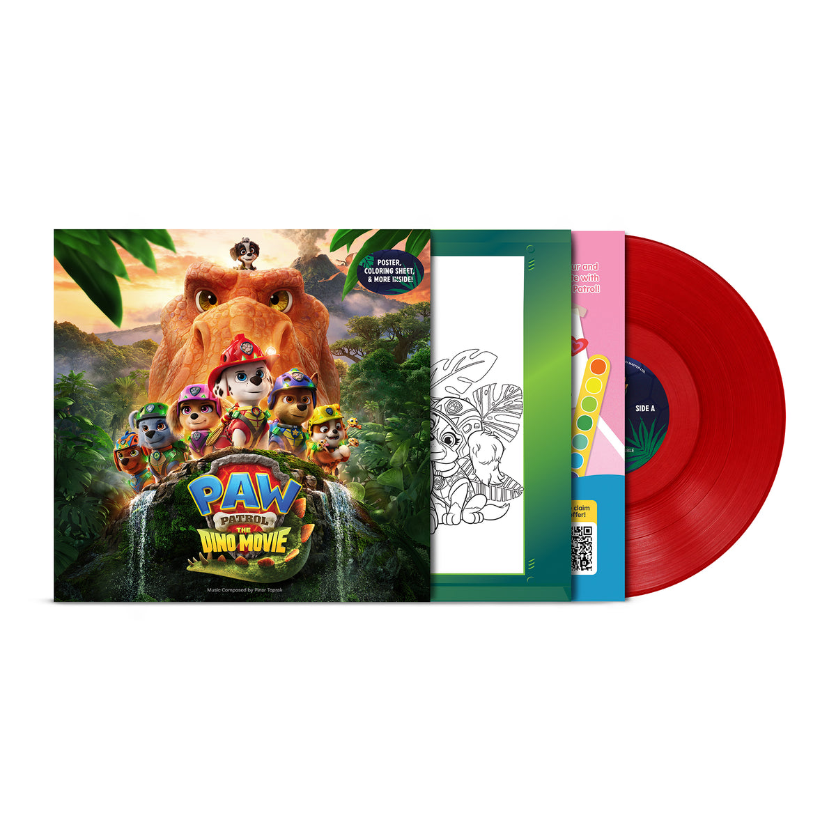 Pinar Toprak - PAW Patrol: The Dino Movie [Original Motion Soundtrack] [Red Vinyl]