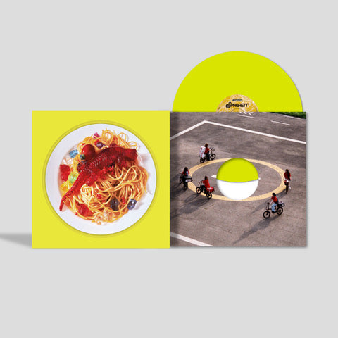 LE SSERAFIM - 1st Single Album ‘SPAGHETTI’ [NEON YELLOW LP] (ONE PER PERSON)