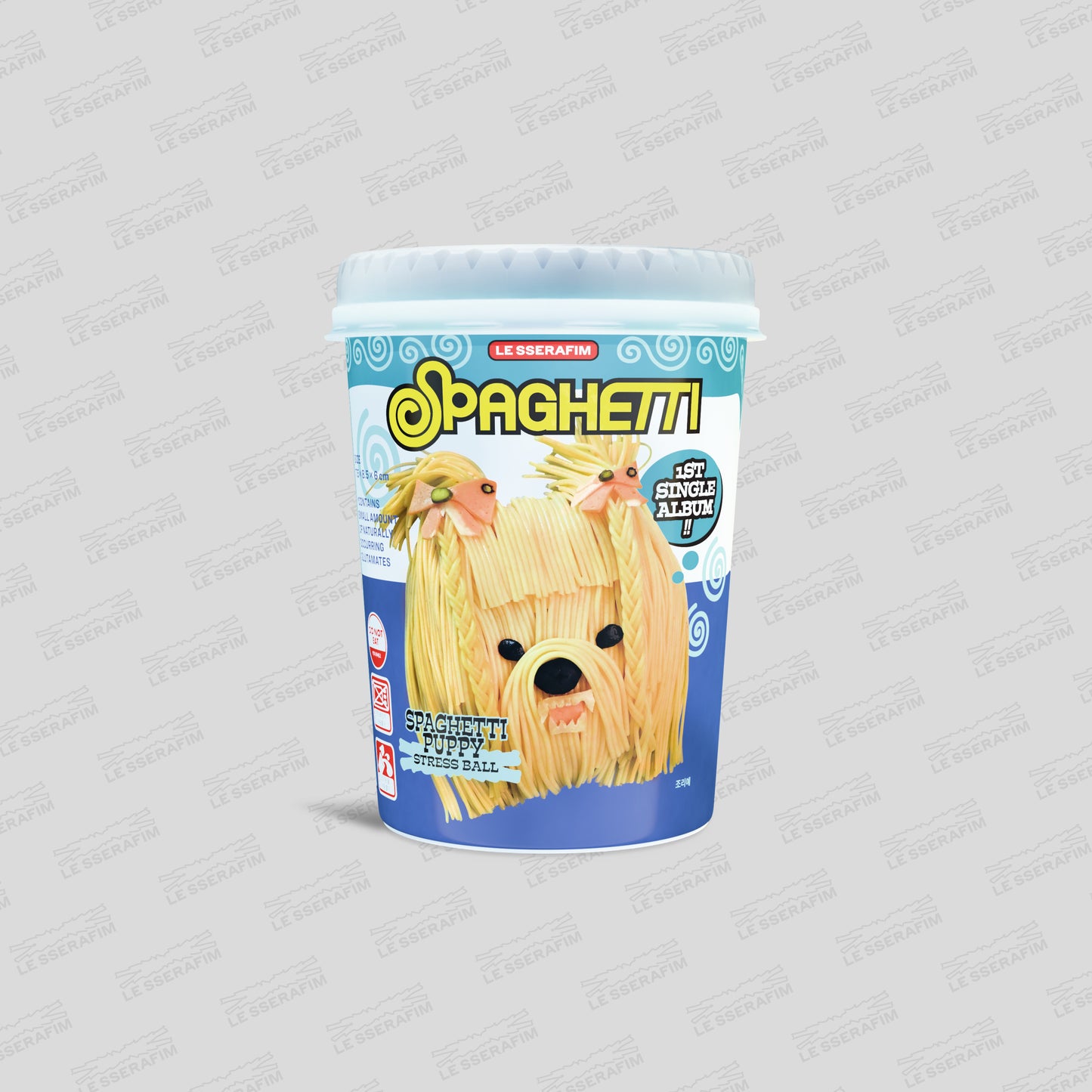 LE SSERAFIM - 1st Single Album ‘SPAGHETTI’ [CD - STRESS  BALL Ver.]