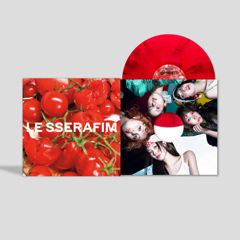 LE SSERAFIM - 1st Single Album ‘SPAGHETTI’ [TOMATO RED] (ONE PER PERSON)