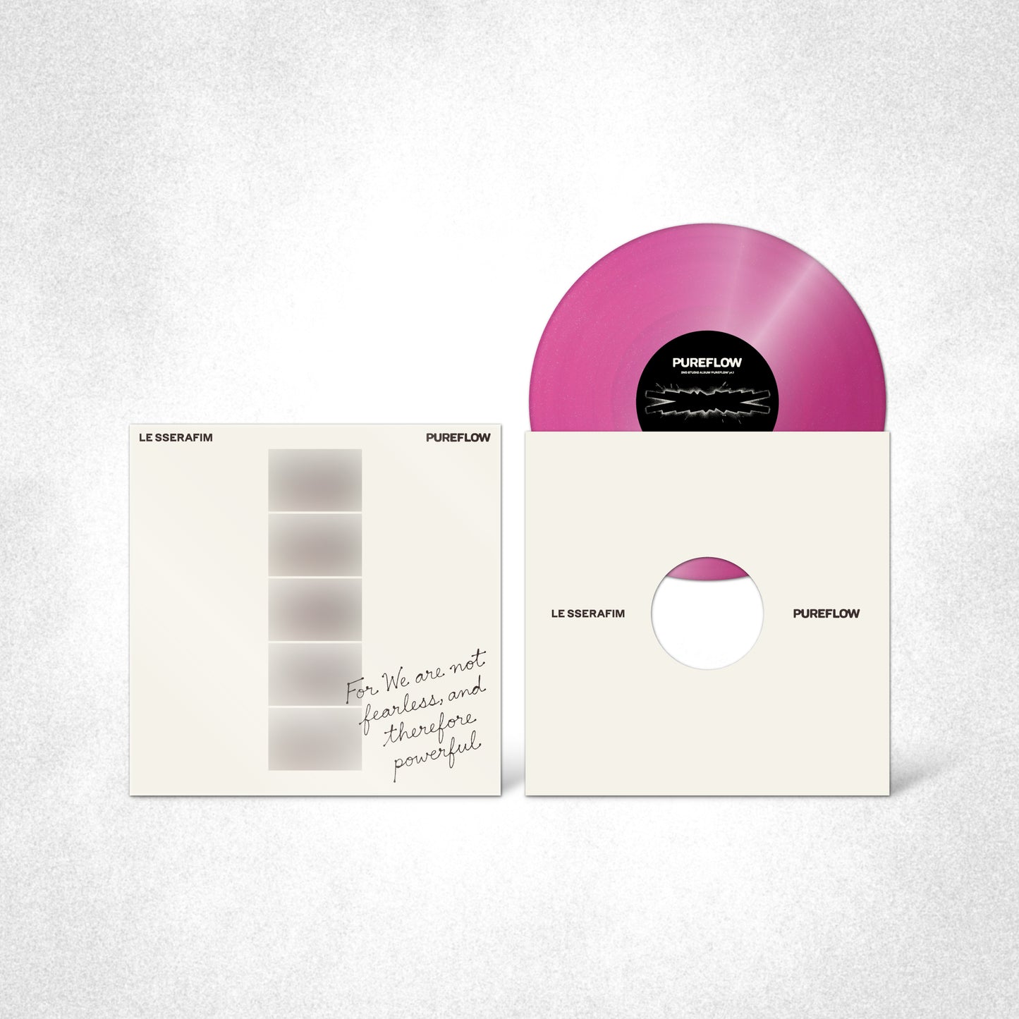 LE SSERAFIM - 2nd Studio Album ‘PUREFLOW’ pt.1 [Hot Pink Glitter]