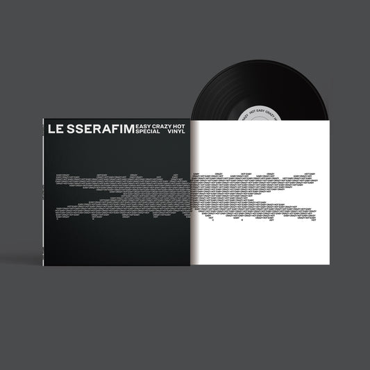 LE SERRAFIM - EASY-CRAZY-HOT SPECIAL VINYL [Carbon Black LP]