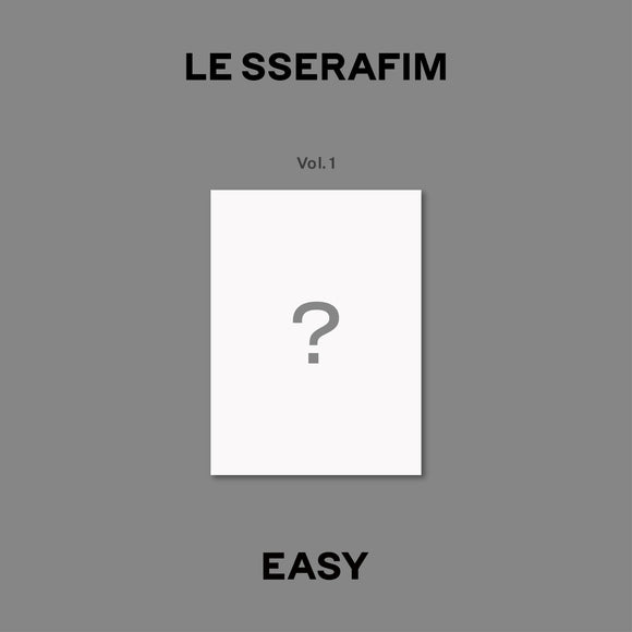 LE SSERAFIM - 3rd Mini Album 'EASY' Vol. 1 [CD]
