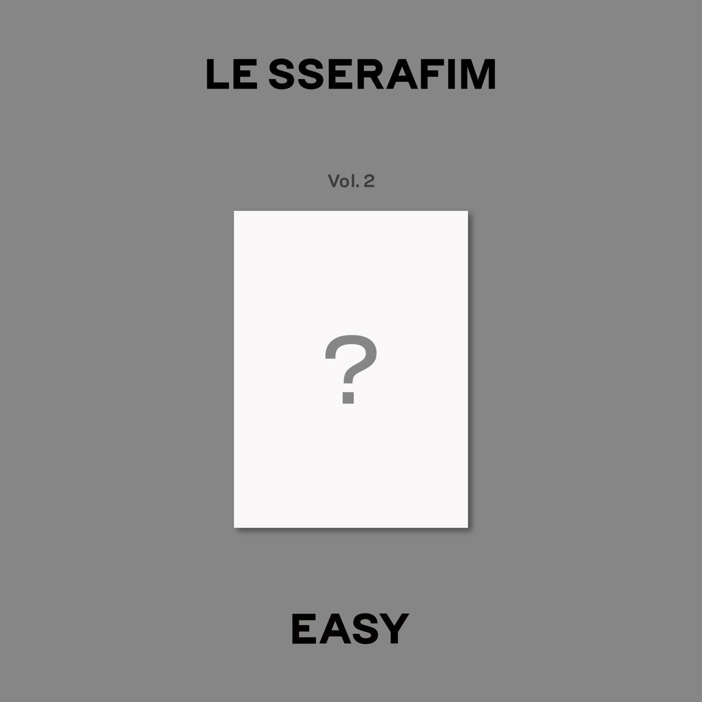 LE SSERAFIM - 3rd Mini Album 'EASY' Vol. 2 [CD]