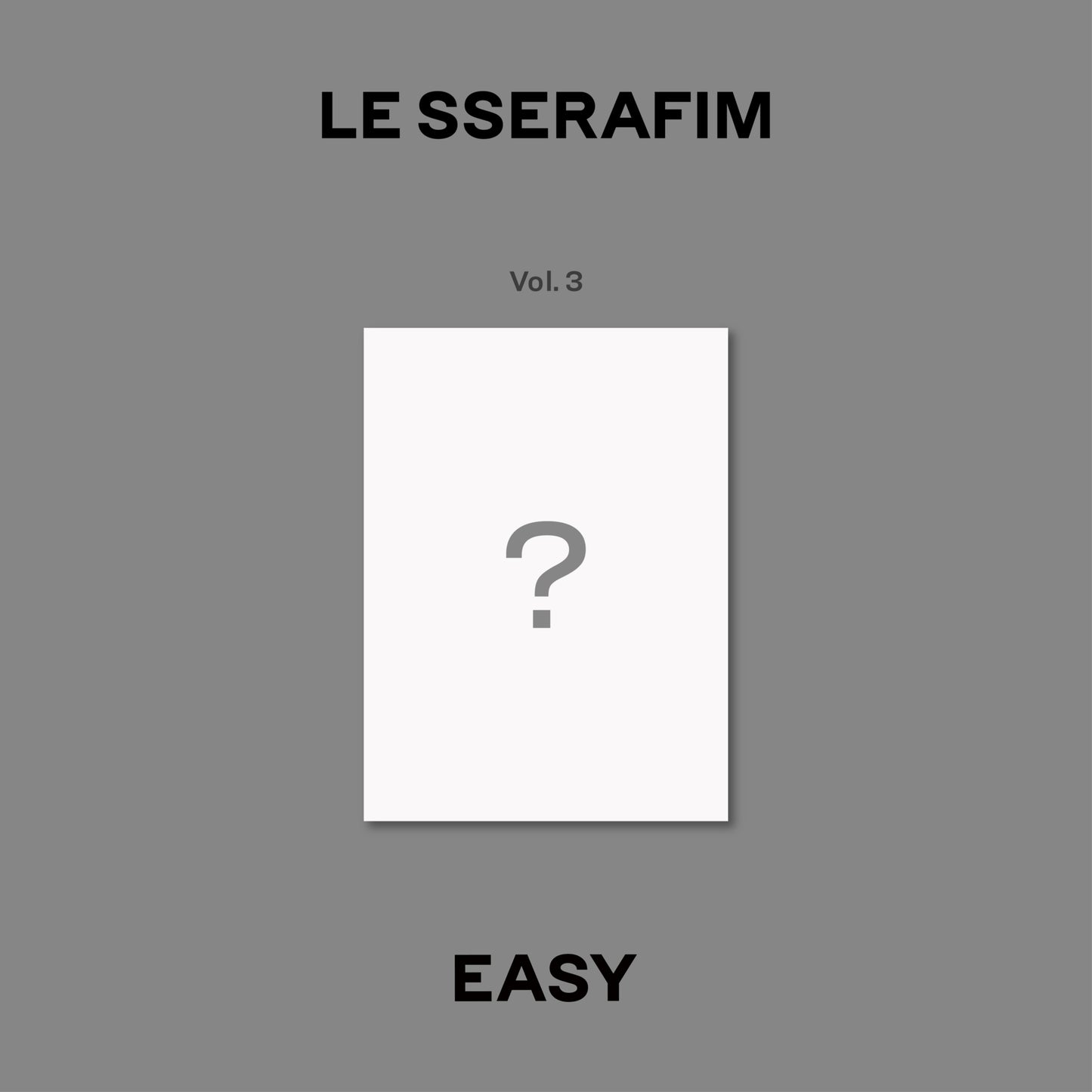 LE SSERAFIM - 3rd Mini Album 'EASY' Vol. 3 [CD]
