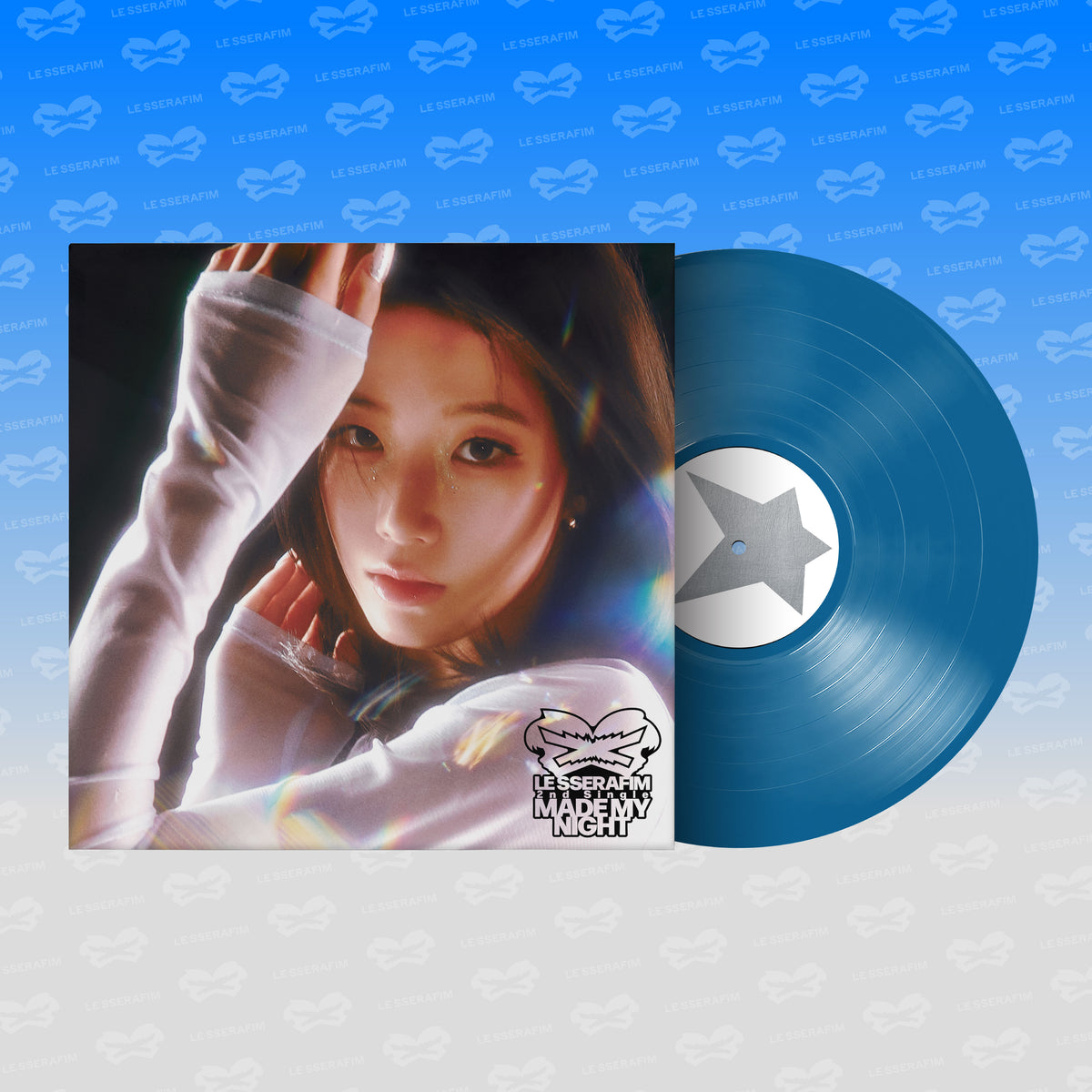 LE SSERAFIM - MADE MY NIGHT [LP - SKY BLUE VER] (LIMITED EDITION)