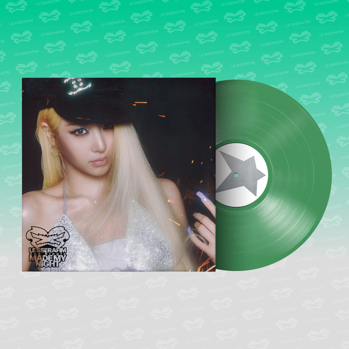 LE SSERAFIM - MADE MY NIGHT [LP - SPRING GREEN VER] (LIMITED EDITION)