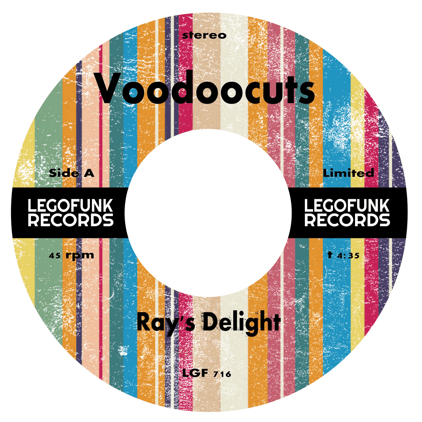 Voodoocuts & Tommy Manero  - Ray's Delight / B-Boy Chunga [7" Vinyl]