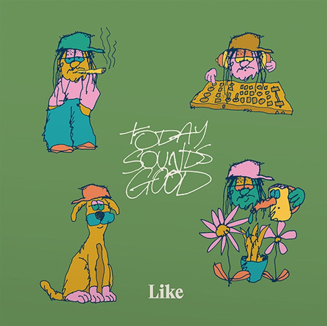 LIKE - Today Sounds Good [Tangerine colored vinyl]