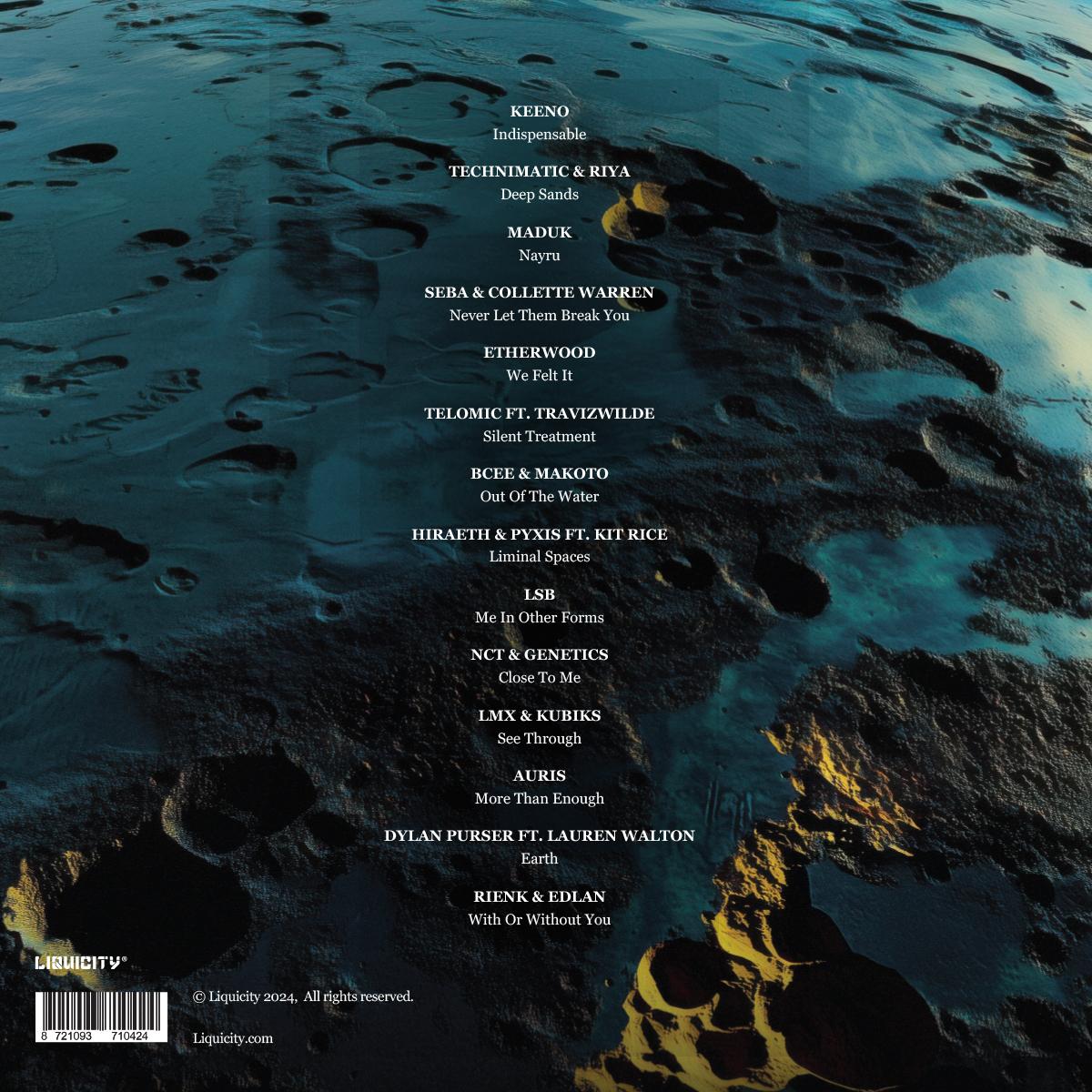 Various Artists - Lunar [blue + red marbled vinyl / printed sleeve]