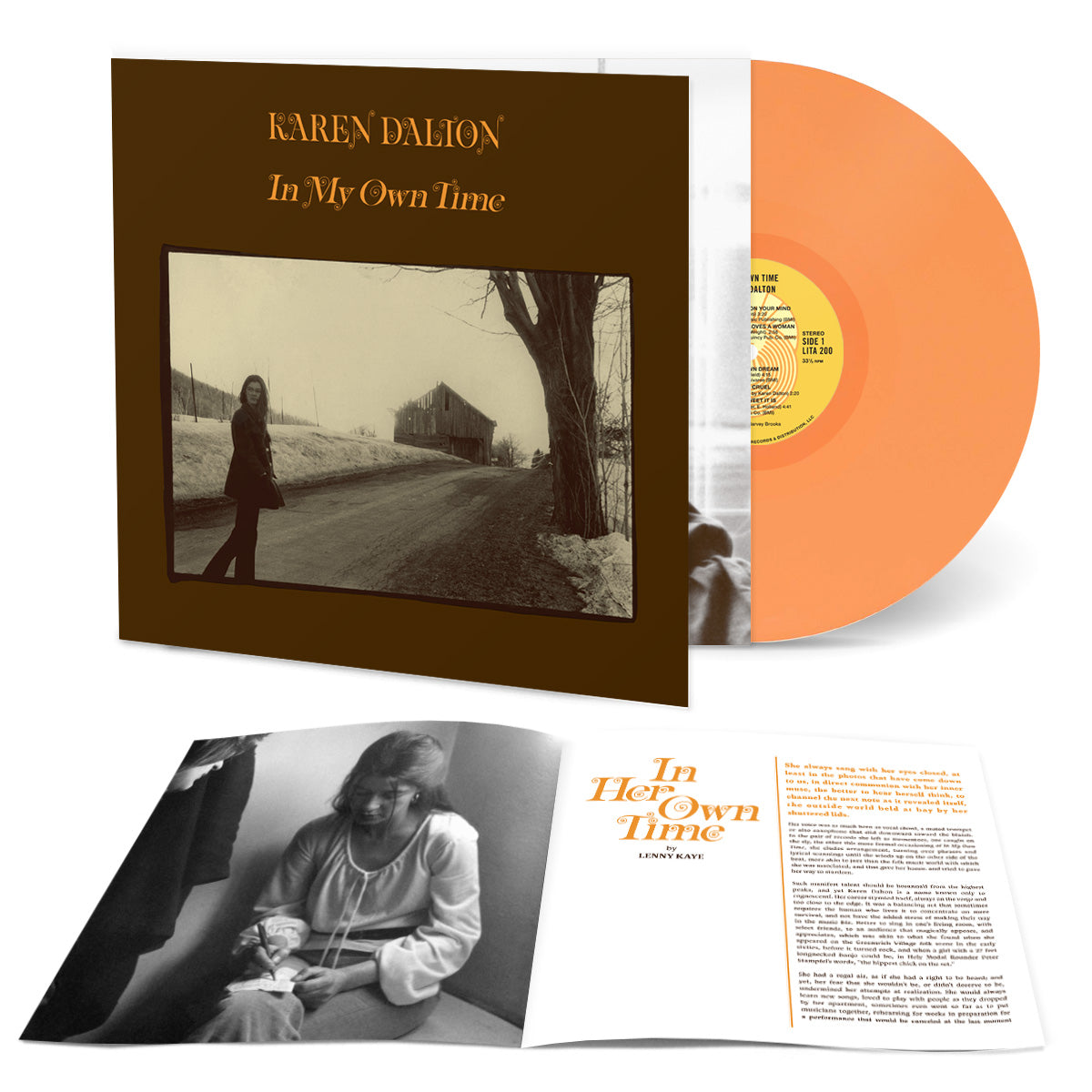 Karen Dalton - In My Own Time [Apricot Color Wax at Optimal]