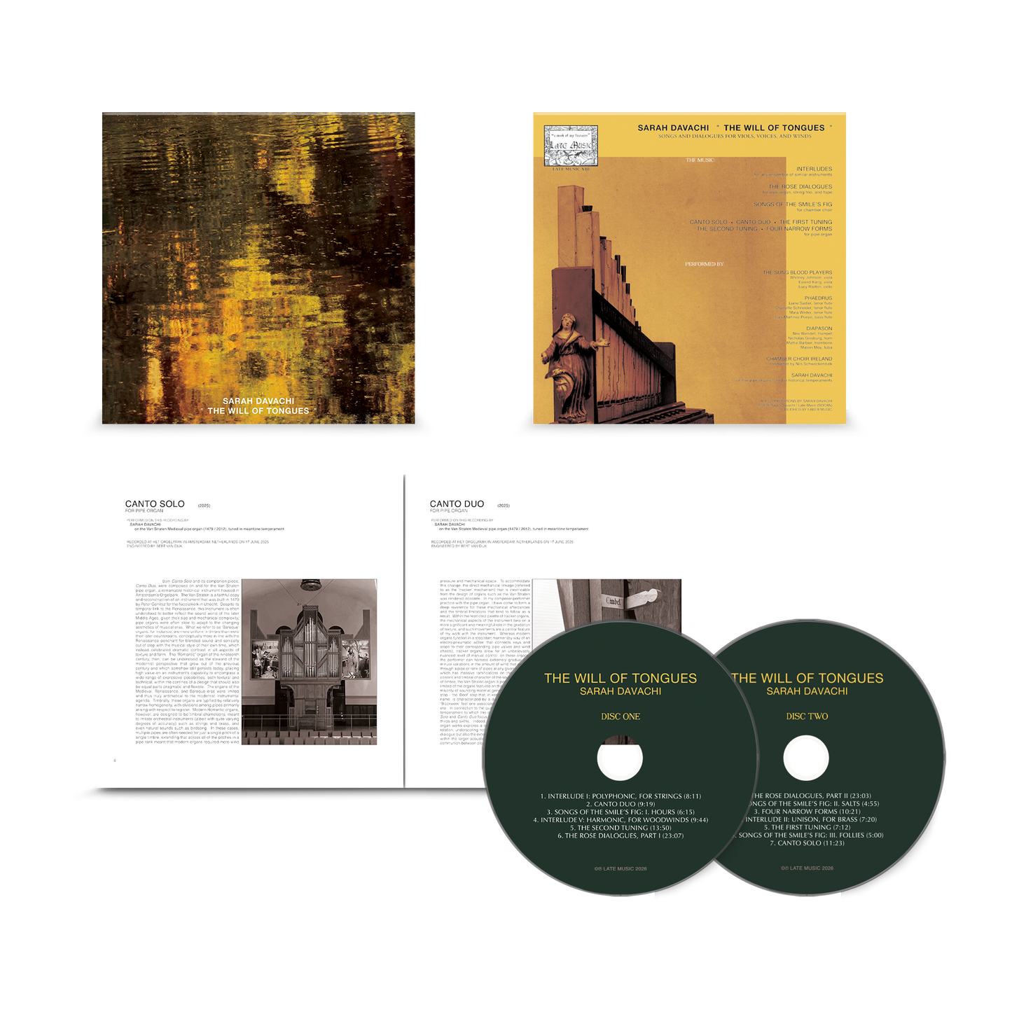 Sarah Davachi - The Will of Tongues [2CD]