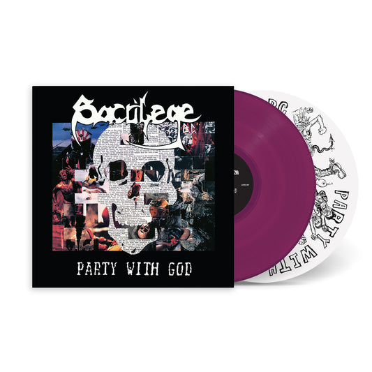 Sacrilege B.C. - Party With God [Communion Blood + White Vinyl 2LP]