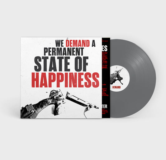 DEAF CLUB - WE DEMAND A PERMANENT STATE OF HAPPINESS [LIMITED LOOSE SCREW GREY VINYL]