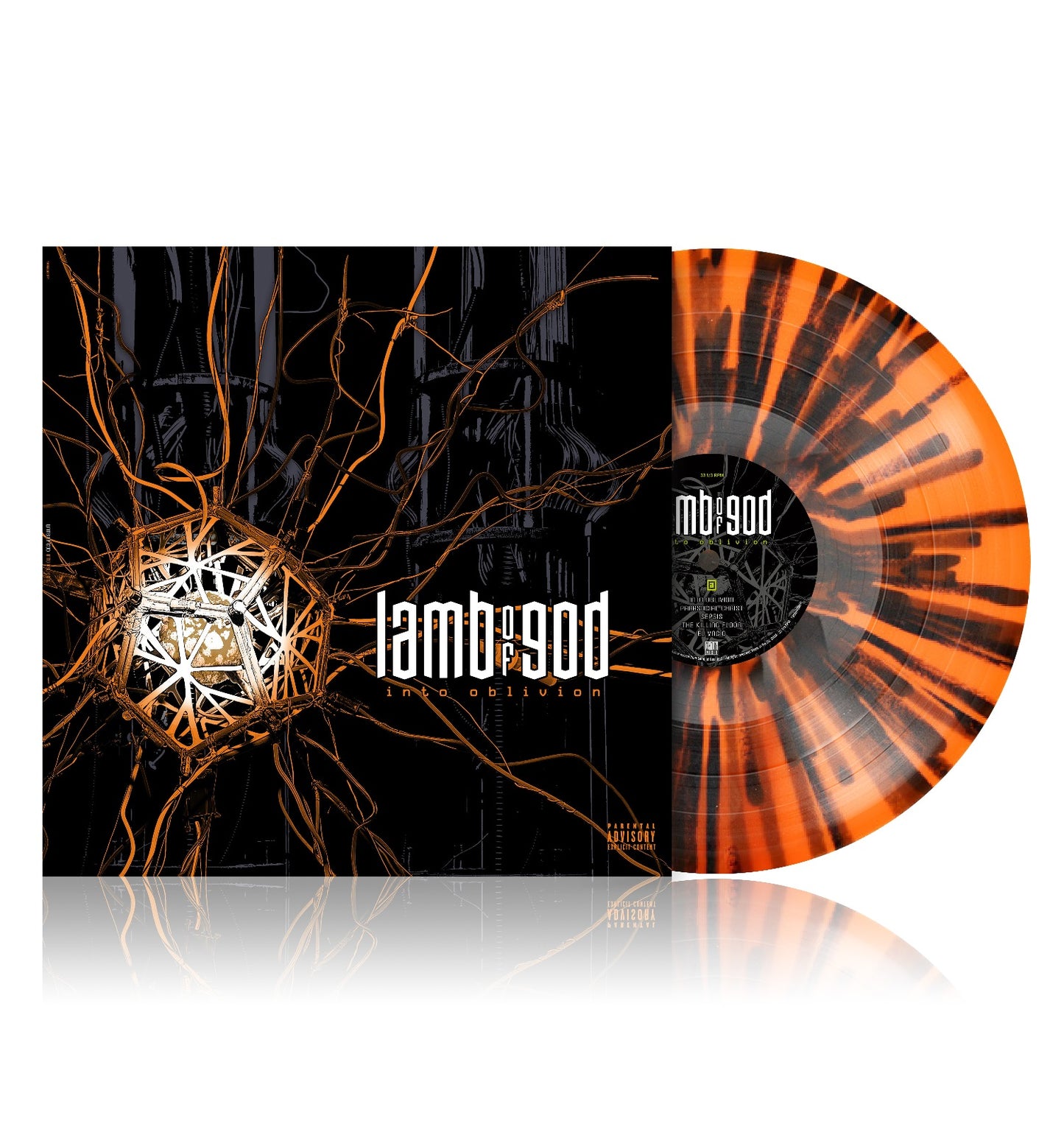 Lamb Of God - Into Oblivion (Tour Edition) [ Limited neon orange/black splattered LP]