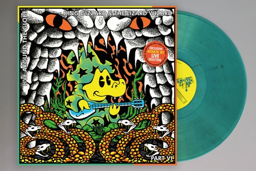 King Gizzard & The Lizard Wizard - Live Around The Globe - Part VI: The Acoustic Concert [transparent turquoise marbled vinyl] (RSD 2026)
