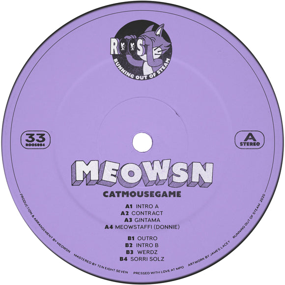 Meowsn - Catmousegame EP (White vinyl)
