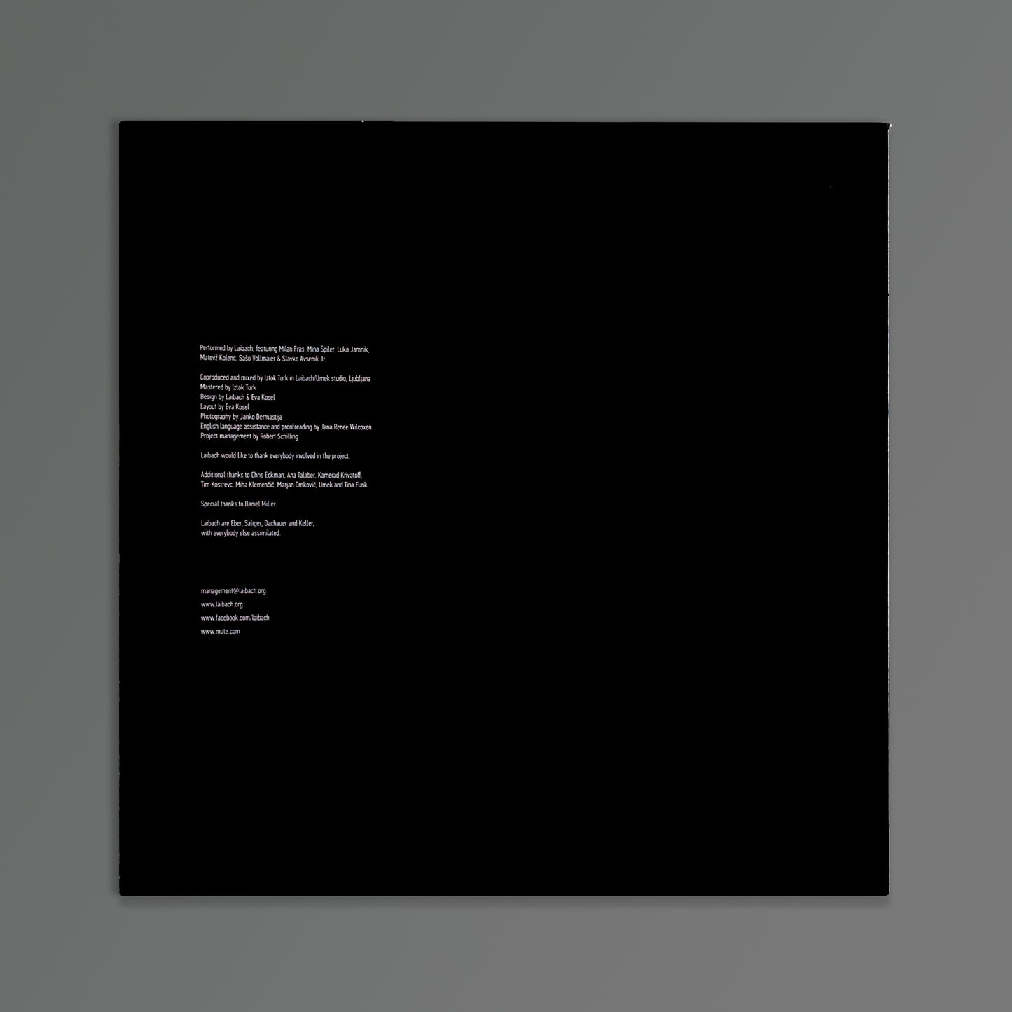 Laibach - Spectre [Clear LP]