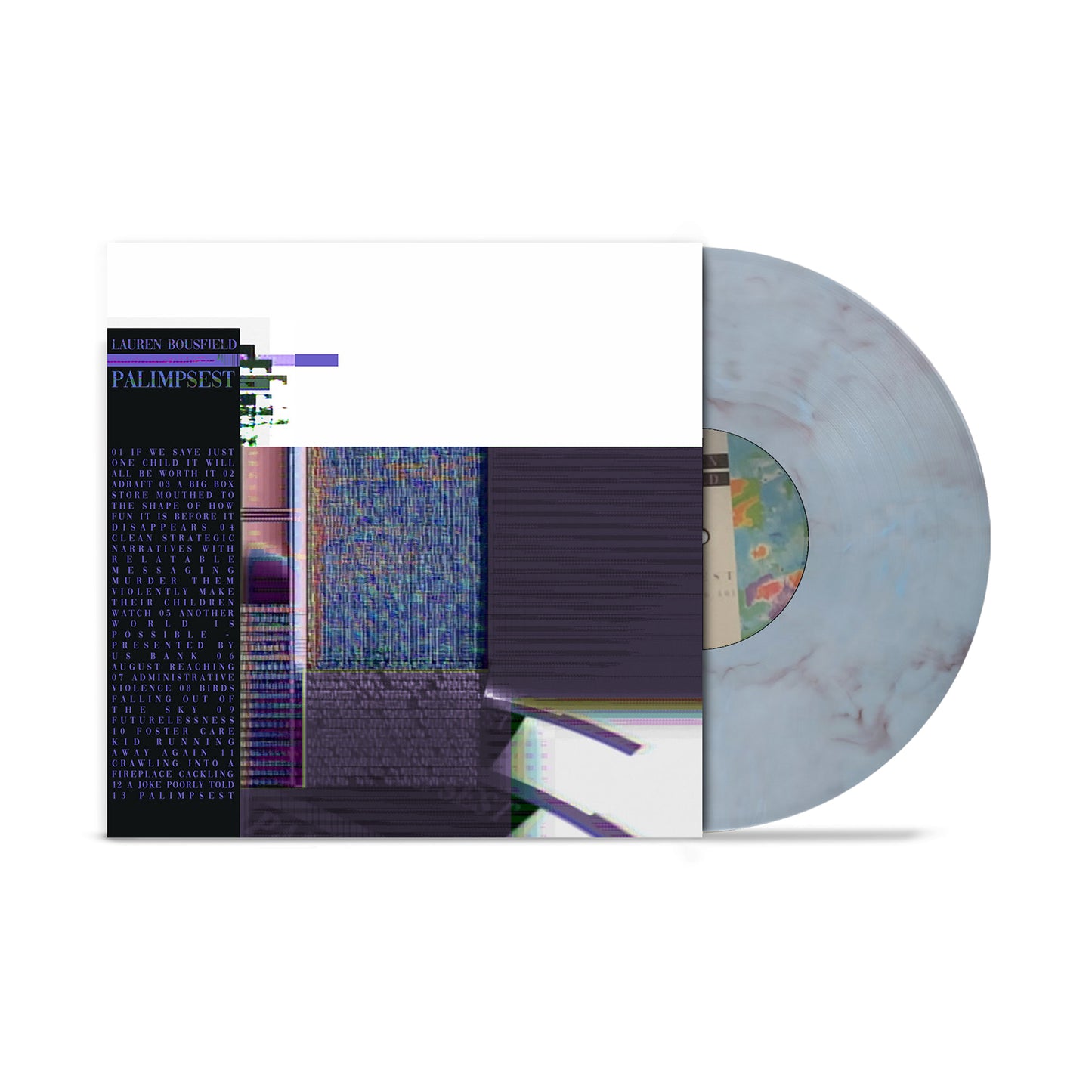 Lauren Bousfield - Palimpsest [Translucent Blue & Grey LP]