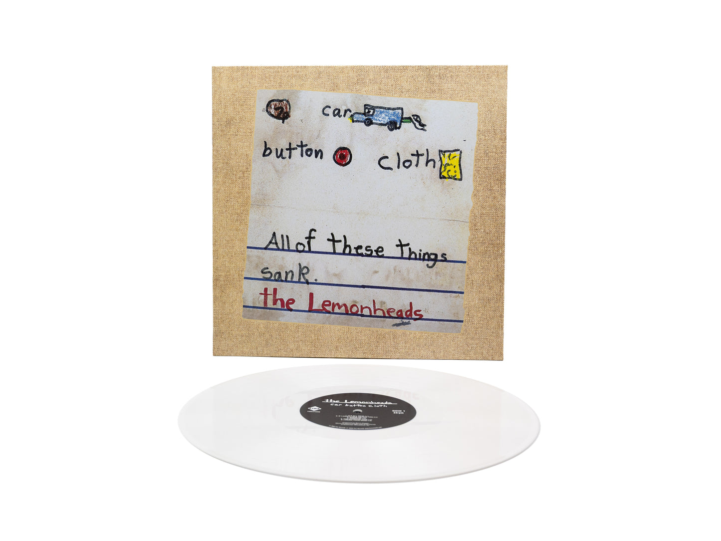 The Lemonheads - Car Button Cloth (30th Anniversary Edition) [WHITE VINYL]